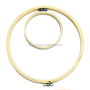 <span class=keywords><strong>Cercle</strong></span> brodé <span class=keywords><strong>en</strong></span> bambou, plusieurs tailles, prix d'usine, nouveau - Product Image 4