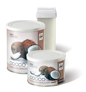 Professional Soft Wax Made In Italy For Full Body Rice Cream Depilatory Waxing Coconut