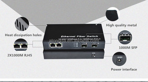 Commutateur <span class=keywords><strong>Fibre</strong></span> Optique Gigabit SFP 8 Ports OEM avec 2 Ports RJ45 10/100/1000 – Prix Compétitif – Commutateur Optique 8 Fibres 2 RJ45 - Product Image 6