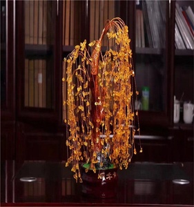 Árbol de citrino natural bonsái cristal amarillo árbol de <span class=keywords><strong>sauce</strong></span> <span class=keywords><strong>llorón</strong></span> para la decoración - Product Image 2