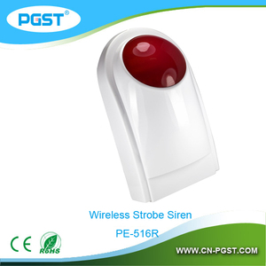 Alarma <span class=keywords><strong>de</strong></span> seguridad inalámbrica sirene 220 v / policía sirena con luz estroboscópica para sistema <span class=keywords><strong>de</strong></span> alarma contra incendios - Product Image 2