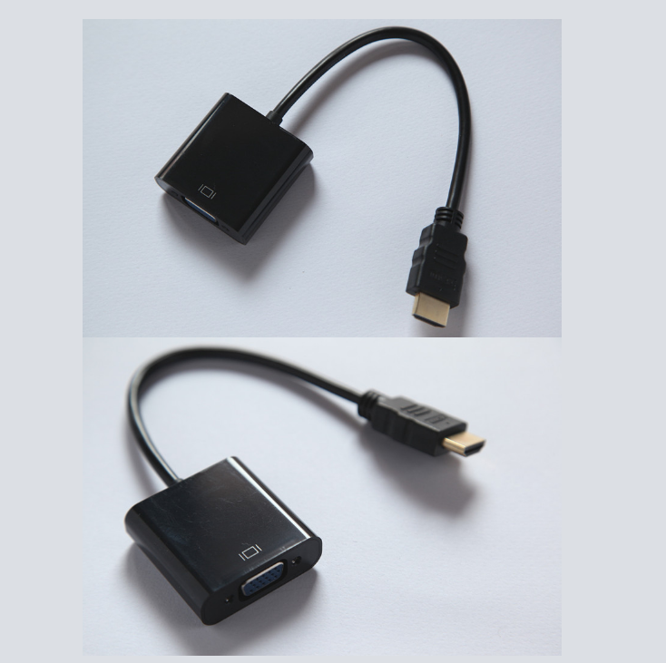 3.5mm HD To VGA Adapter Converter Cable 1080P Without Audio Convertor