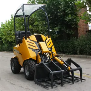 Hysoon Hy200 Mini Tuin Tractor Loader Met Grapple