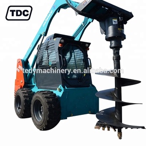 Piccolo escavatore profondo foro terra coclea macchina di perforazione con componente chiave del motore - Product Image 2