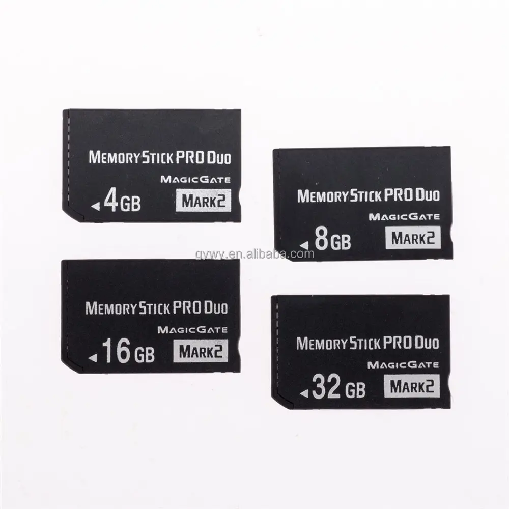 8 go 16 go 32 go 64 go MS PRO DUO (Mark 2) carte mémoire pour appareil photo/PSP 1000/2000/3000