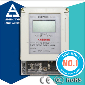 Dtsy7666 triphasé électrique kwh intérieure boîte de <span class=keywords><strong>compteur</strong></span> électrique et de l'électricité prépayée mètres cas , par carte - Product Image 2