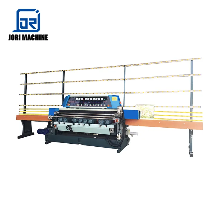 Low energy consumption beveling machine glass vertical glass edging machine