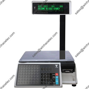 New Original DIGI SM110P + Cộng Với Nhãn In Ấn Quy Mô Điện Tử Quy Mô Hiển Thị Kỹ Thuật Số SM-110 P + Mã Vạch Cân SM100PCS Bán Lẻ - Product Image 1