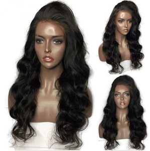 Peluca de cabello humano brasileño <span class=keywords><strong>2022</strong></span> virgen, 1B, cuerpo liso, ondulado, rizado, 13x4 Hd, encaje Frontal, alta densidad, 100% disponible - Product Image 1