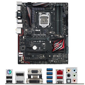 เมนบอร์ดสำหรับเดสก์ท็อปเกม <span class=keywords><strong>Asus</strong></span> Z170 Pro ใหม่ชิปเซ็ต Intel หน่วยความจำ DDR4ความจุสูงสุด64GB RAM การ์ดกราฟิกในตัว - Product Image 5