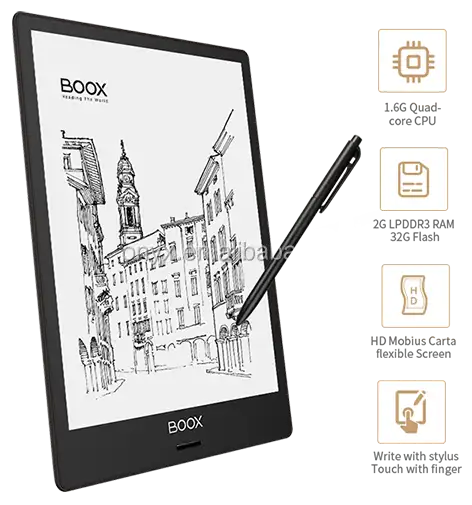 Prendere appunti certificato M96 N96 N96ML 9.7 "pollici E-ink Pearl lettore di ebook dello schermo con Wifi stilo touch