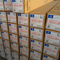 Papier de transfert par sublimation à séchage rapide, format rouleau, 58g/80g/90g/100g/120g/m²
