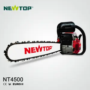 Newtop45ccプロフェッショナルガソリンチェーンソーガソリンハンドツール4500チェーンソーパーツ