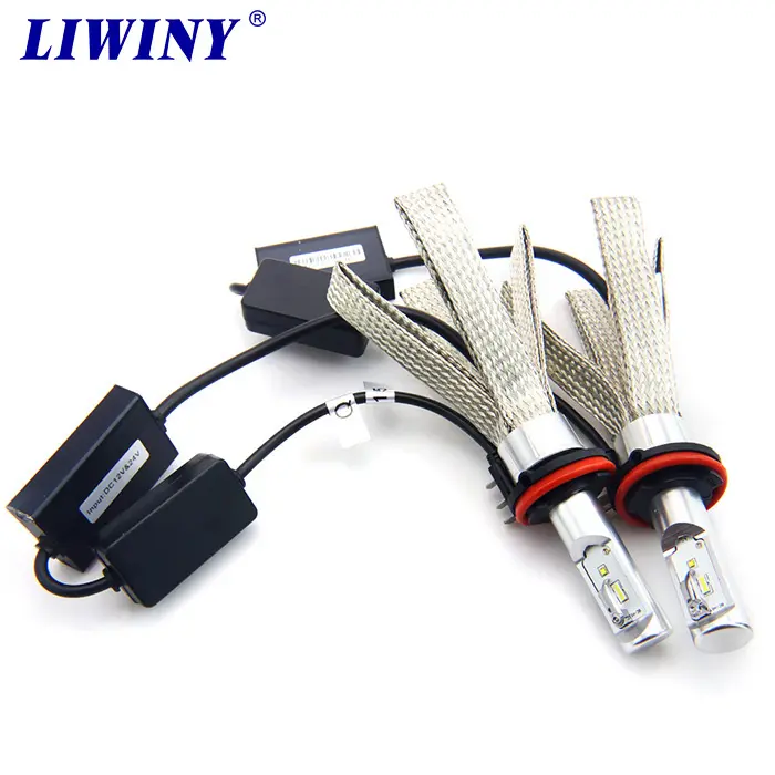 Liwiny led h7 canbus c7 led đèn pha d1s led head đèn h4 xe dẫn đèn pha h15