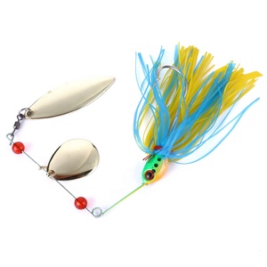 Hengjia Rotante In Metallo Paillettes esche Da <span class=keywords><strong>Pesca</strong></span> Barbuto Rumoroso Spinner Buzzbait - Product Image 4