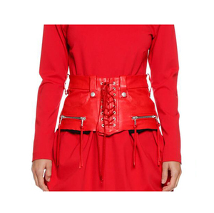 Longitud de <span class=keywords><strong>la</strong></span> rodilla volver cremallera escote <span class=keywords><strong>barco</strong></span> <span class=keywords><strong>manga</strong></span> larga encaje corsé de cuero Vestido de <span class=keywords><strong>manga</strong></span> larga corsé funcional b - Product Image 6