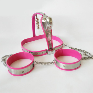 RVS BDSM Bondage Set Mannelijke Kuischheidsriem Broek Anale <span class=keywords><strong>Plug</strong></span> Dijbeenring Metalen Kuischheidsapparaat Cock Cage Seks Speelgoed voor Mannen - Product Image 2