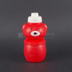 T & T hecho en fábrica oso encantador botella de agua, la forma del oso botella de agua niños, libre de BPA - Product Image 1