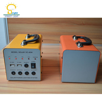 BR kit solaire complet hors réseau hybride 500W mini système solaire Station d'alimentation de secours
