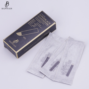 20PCS Biomaser קעקוע מחטי Agulhas Tebori <span class=keywords><strong>12</strong></span> סיכות Microblading <span class=keywords><strong>12</strong></span> Flex מעוקל להבים עבור קבוע איפור גבות עט - Product Image 6