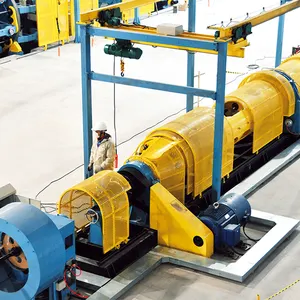 Copper tubular cable strander machine