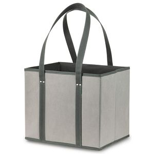 Ensemble de sacs d'épicerie réutilisables, sac fourre-tout durable et robuste, sac de boîte d'épicerie avec fond renforcé - Product Image 2