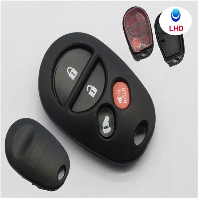 Good For Toyota Highlander Sequoia Sienna Remote Fob 4 Button Car Key
