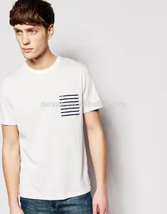 Neueste t-shirt-designs für männer blank tasche t-shirt großhandel männer t-shirt trocken fit Öse shirt
