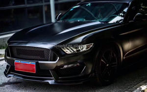 Новая свежая самоклеящаяся матовая металлическая атласная жемчужина Черная Виниловая пленка для автомобиля - Product Image 6