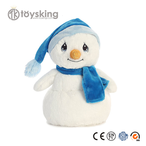 Meilleurs cadeaux pour bébés Bonhomme de neige en peluche <span class=keywords><strong>Jack</strong></span> Frost Peluches personnalisées avec polyester Poupées en peluche Catton pour enfants et bébés - Product Image 2
