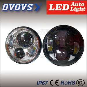 Ovovs poder más elevado 30 w 5.75 pulgadas <span class=keywords><strong>ronda</strong></span> 12 v 24 v <span class=keywords><strong>de</strong></span> la motocicleta llevó la linterna del coche para h-arley - Product Image 2