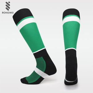 Algodón personalizada <span class=keywords><strong>venas</strong></span> varicosas verde largo gimnasio deportes calcetín - Product Image 3