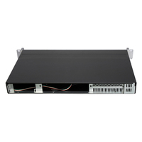Casing Server Mini IPC Macase 19 inci 1U Rackmount Industrial dengan Panel Aluminium Tersedia