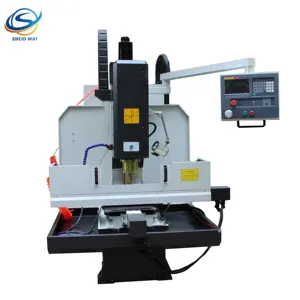 SHUOMAI 3 CNC eksenli freze makinesi XK7136 3 eksen Cnc dikey işleme merkezi