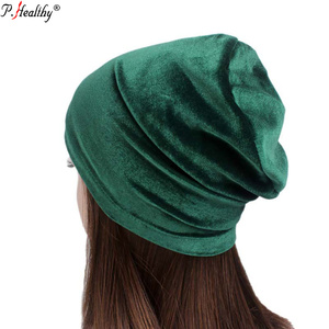Phealthy <span class=keywords><strong>Cap</strong></span> hijab musulmán Popular Últimas islámica caliente terciopelo liso piedras underscarf con repiques blancos - Product Image 3