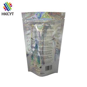 แฟลชจุด Glitter โฮโลแกรมเลเซอร์เครื่องสำอางยืนขึ้นกระเป๋าสำหรับกาแฟร่างกายขัด - Product Image 5