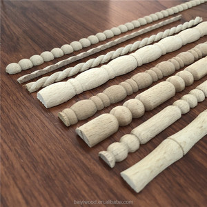 Moldura decorativa de madera para muebles tallados - Product Image 3