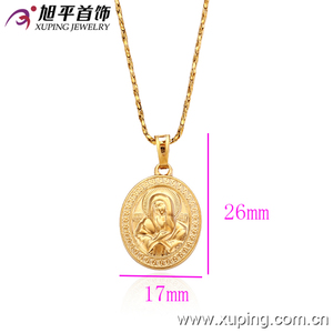 31893 Xuping Pendentif De Mode avec Plaqué Or <span class=keywords><strong>18</strong></span> K, Vierge Marie Bijoux Pendentif En Or - Product Image 3