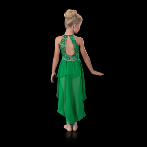 Adulte Filles Danse Lyrique Dentelle Robe De Ballet Contemporain Costumes de Danse - Product Image 2