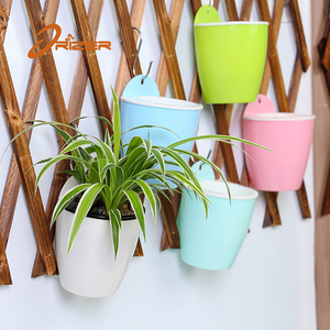 Échantillon gratuit auto arrosage Des Plantes Pot De Fleur Mur Suspendus En Plastique Planteur Maison <span class=keywords><strong>Jardin</strong></span> - Product Image 2