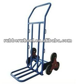 Nhiệm vụ trung bình 6-bánh xe xe đẩy tay 100kg Công suất công nghiệp kim loại rắn loại bánh xe có thể gập lại tính năng cho cầu thang leo núi - Product Image 2