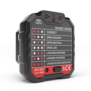 Habotest HT106B Socket <span class=keywords><strong>Tester</strong></span> <span class=keywords><strong>Live</strong></span> <span class=keywords><strong>Wire</strong></span> <span class=keywords><strong>Tester</strong></span> Voor Thuis En Industrieel Gebruik Met Lcd-scherm En Rcd - Product Image 6