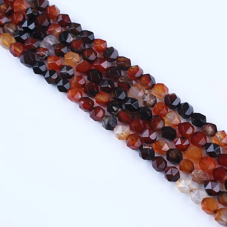 Cheap Hot Wholesale Natural Semi-Precious Stone Colorful Agate Gemstone Beads For Fashion Jewelry Making