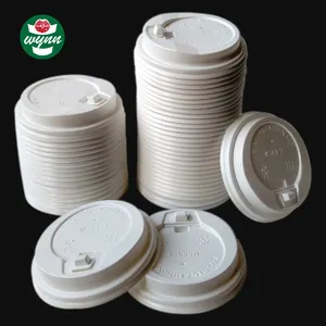 Wholesale Biodegradable Customized disposable plastic pp cover paper cup lid