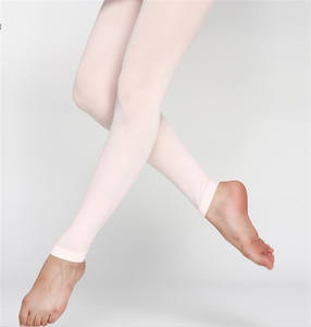 BT00033 Wholesale Cheap <strong>Women</strong> Ballet Dance Compression Tan <strong>Footless</strong> <strong>Tights</strong> - Product Image 1