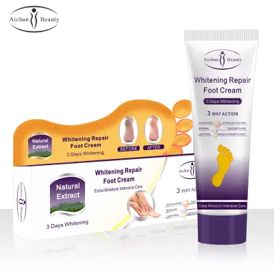 Aichun — crème de soins pour les pieds, hydratant, blanchissant et réparatrice, Anti-fissures, 20g