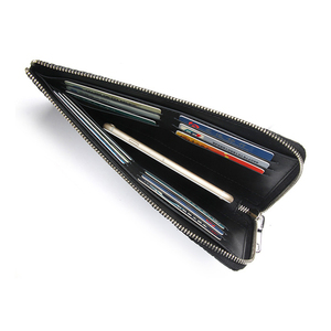 Big Size Handle Bag Genuine Leather Long Wallet Men's Clutch - Product Image 1