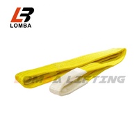 Endüstriyel Polyester Web Sling CE GS sertifikalı kendinden kilitleme kanca dikey yük kaldırma arma çekme için 5100 Lbs gerdanlık sepeti