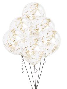 Ballons <span class=keywords><strong>confettis</strong></span> en Latex à hélium transparents, <span class=keywords><strong>ballon</strong></span> rond, Standard, Transparent, pour fête - Product Image 5
