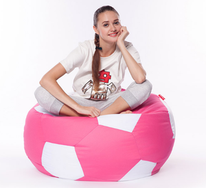 เก้าอี้พักผ่อนทรงลูกฟุตบอล ผ้าโพลีเอสเตอร์ สำหรับห้องนั่งเล่นสไตล์โมเดิร์น  แบบกันน้ำ สำหรับใช้งานกลางแจ้ง - Product Image 3